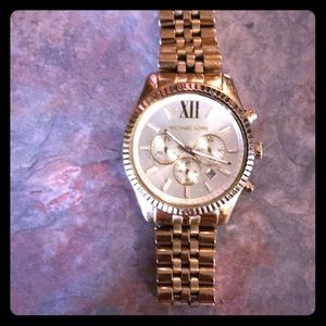 Men’s Michael Kors Watch Gold